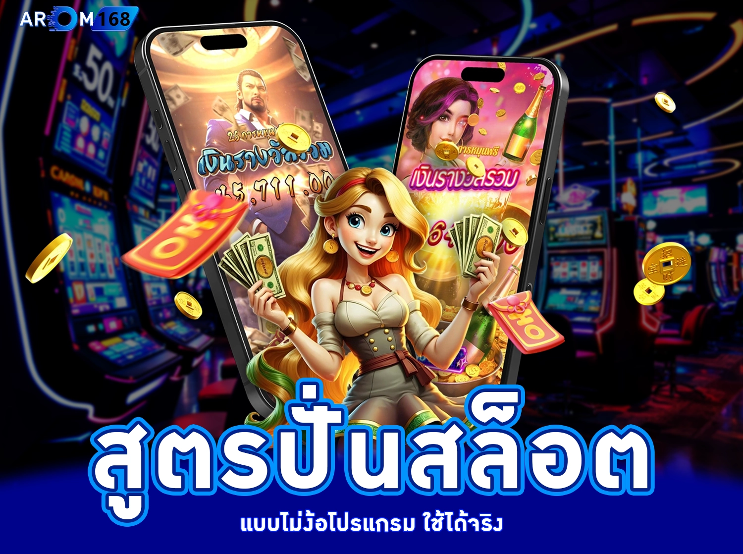 สูตรปั่นสล็อต - AROM168